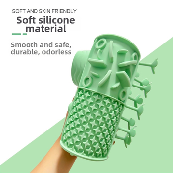 Silicone lizimo kilimėlis naminiams gyvūnams su siurbtuku – 4-in-1 lėto maisto dubuo