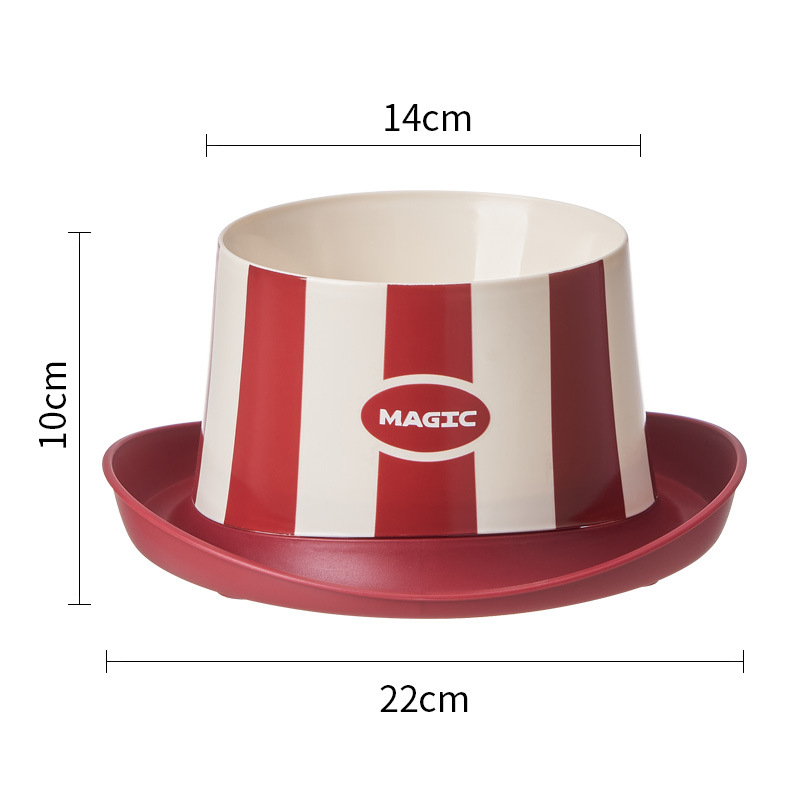 Roostevabast terasest kassikauss kaela toega — tõstetud, lekkekindel, sipelgade vastu, üks kauss