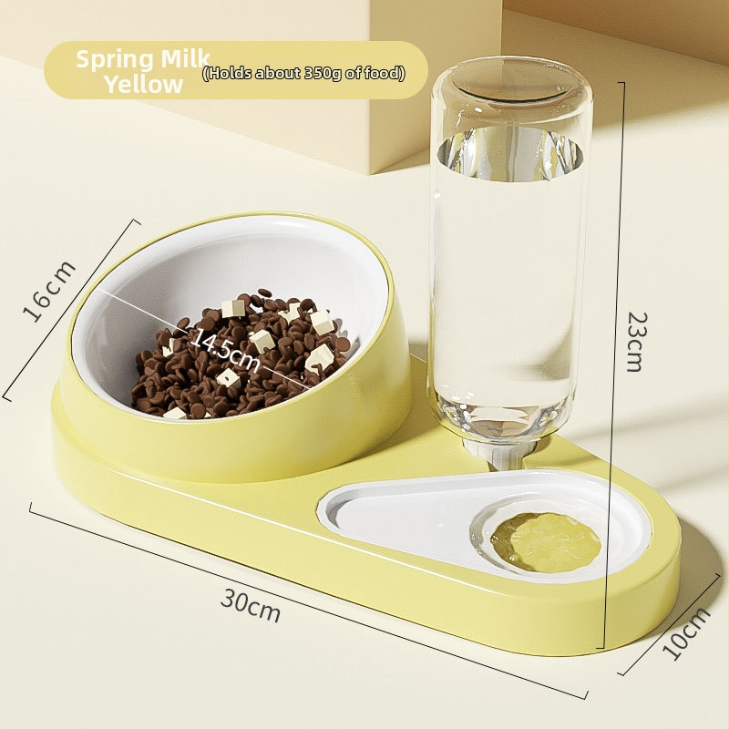 Kassi vee- ja toidukauss; materjalid: PP, PET, roostevaba teras; sobib kassidele