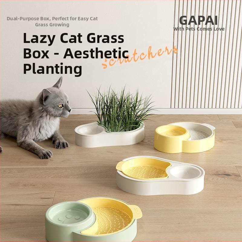 Υδροπονικός δίσκος σπορείων γάτας, χωρίς χώμα, υλικό PP, σετ 50 τεμάχια