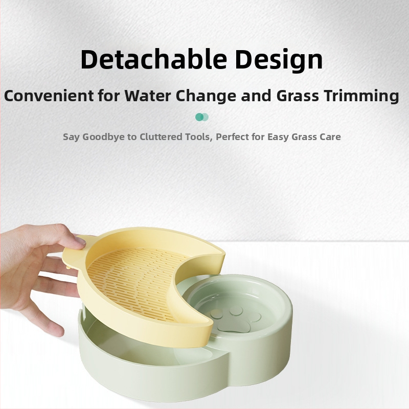 Υδροπονικός δίσκος σπορείων γάτας, χωρίς χώμα, υλικό PP, σετ 50 τεμάχια