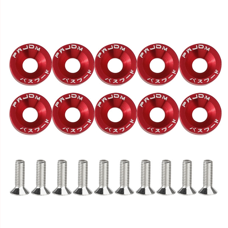 Dekoratyvinė varžtų tarpinė plokštė registracijos numerio rėmui ir rato centrui | Prekės ženklas: Zhe liqiang; Taikymas: Automobilių modifikacijos; Suderinamas su automobiliais ir motociklais; Licencijuotas privatus ženklas: Taip