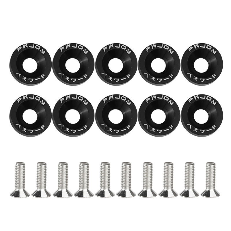 Dekoratyvinė varžtų tarpinė plokštė registracijos numerio rėmui ir rato centrui | Prekės ženklas: Zhe liqiang; Taikymas: Automobilių modifikacijos; Suderinamas su automobiliais ir motociklais; Licencijuotas privatus ženklas: Taip