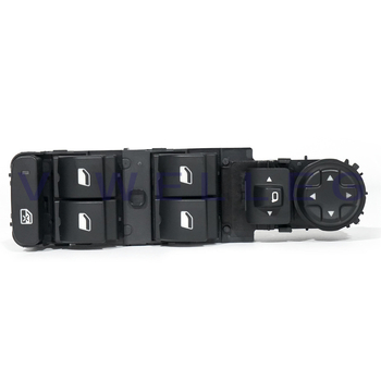 Buton întrerupător pentru ferestre electrice de ridicare — Brand V WELLEG; Model 96788281ZD-03/96788264ZD; Material Plastic; Compatibil: Peugeot 308, 3008 și Citroën C4 Picasso