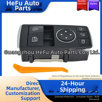 Elektrinis Mercedes-Benz automobilio langų kėlimo jungiklis, modelis A1698206610, suderinamas su W245/B200, ABS, įtampa standartinė
