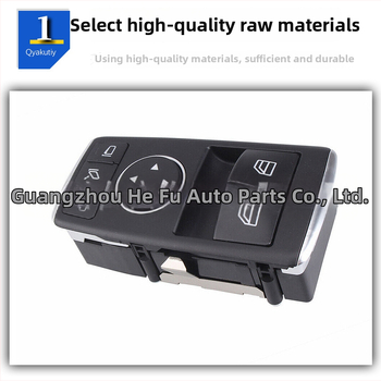 Elektrinis Mercedes-Benz automobilio langų kėlimo jungiklis, modelis A1698206610, suderinamas su W245/B200, ABS, įtampa standartinė