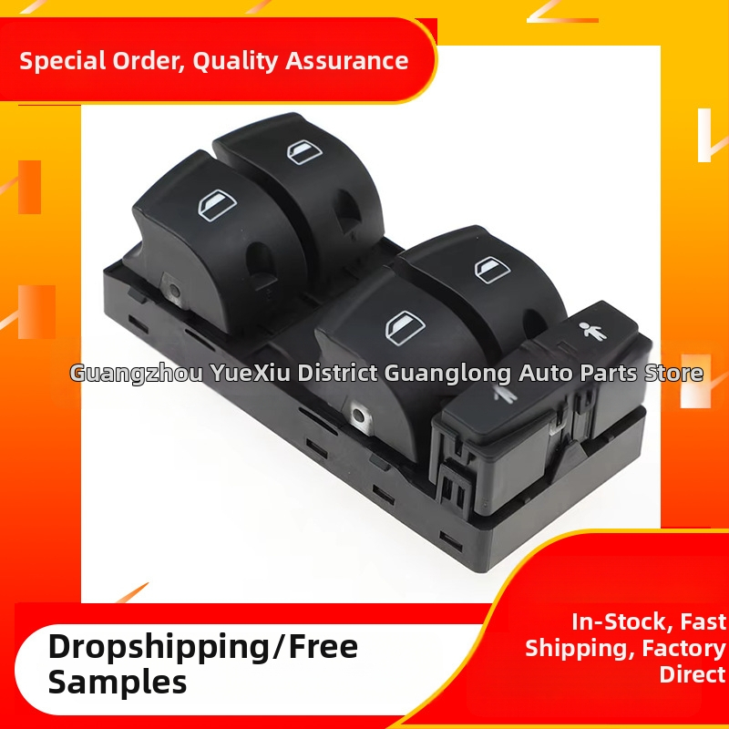 Logu pacēlāja galvenais slēdzis Audi A6 2004–2015 – daļa 4F0959851G, WS zīmols