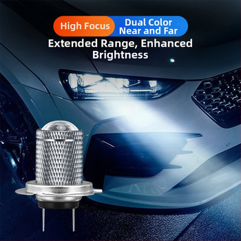 LED miglo žibintas automobiliui, universalūs, H7/H11/9005/9006, 12V, aliuminio korpusas