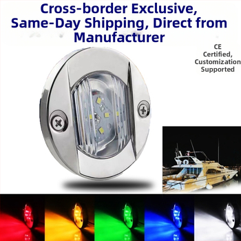 6-LED laivo ir priekabos šviesa, 12/24V, modelis LILAI-96, universalus suderinamumas