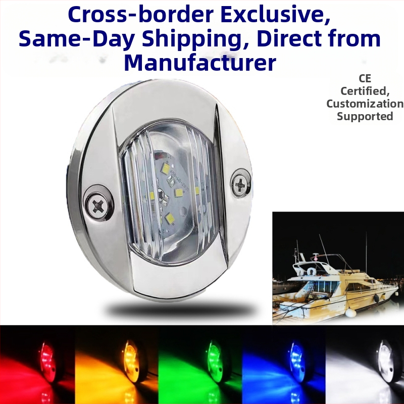 6-LED laivo ir priekabos šviesa, 12/24V, modelis LILAI-96, universalus suderinamumas