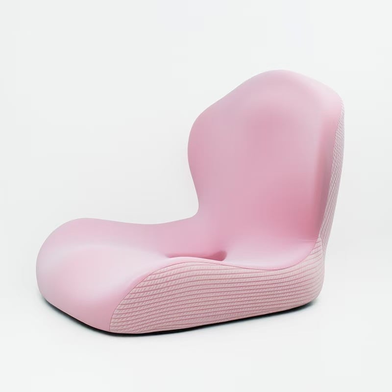 Atminties putų vienos dalies sėdynės pagalvė su Ice Silk danga ir integruota nugaros atrama biuro kėdei