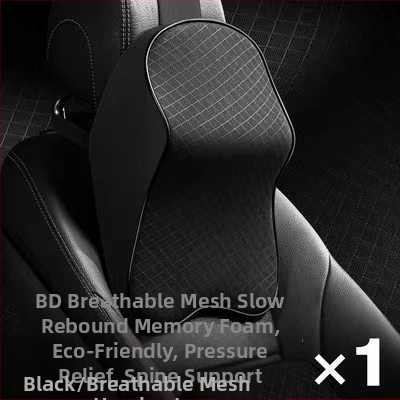 Evans auto kaela- ja alaselja padi mäluvaht, hingav võrk ja alaselja tugi – kunstnahk, universaalne sobivus