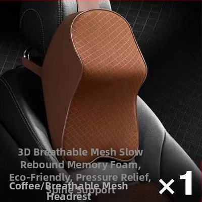 Evans auto kaela- ja alaselja padi mäluvaht, hingav võrk ja alaselja tugi – kunstnahk, universaalne sobivus