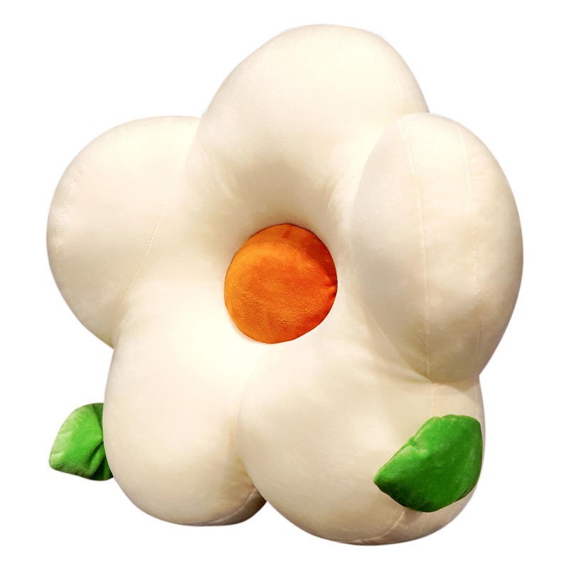 Възглавничка за кръста за диван с флорална шарка, плюшено покритие, пълнеж PP памук, модерен стил