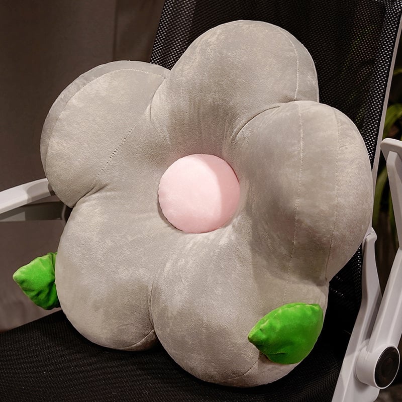 Възглавничка за кръста за диван с флорална шарка, плюшено покритие, пълнеж PP памук, модерен стил