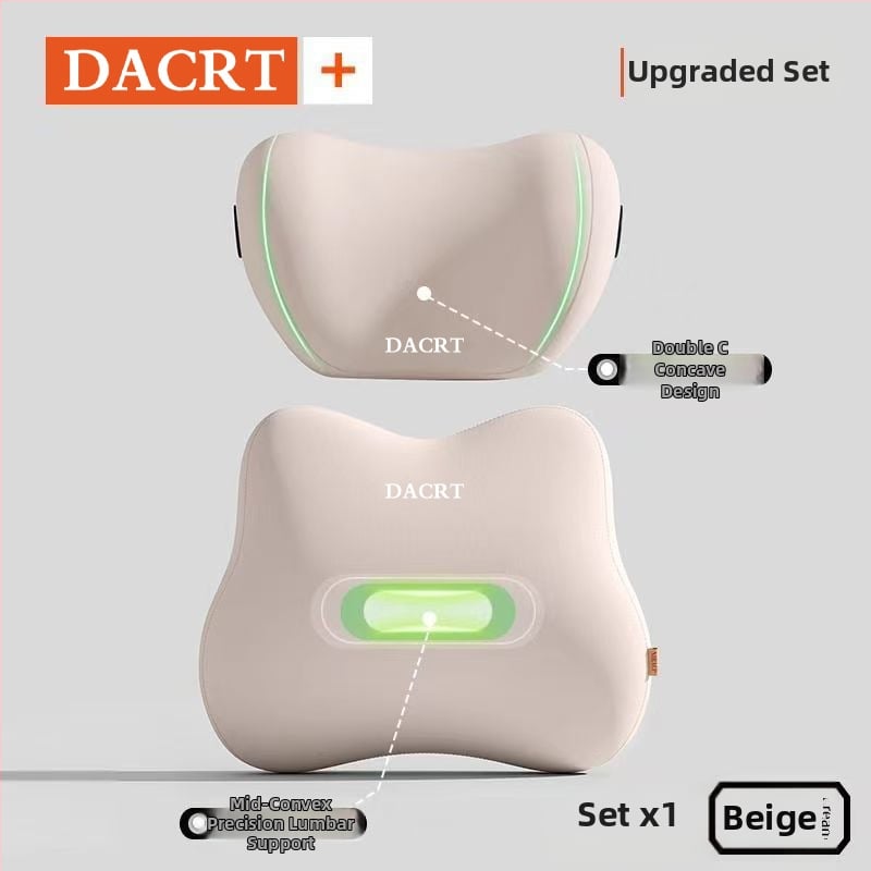 Autopealse ja alaselja toestuse komplekt auto jaoks — mäluvahust täidis, välismaterjal: sünteetilised kiud, universaalne sobivus, kõikidele aastaaegadele, lihtne stiil