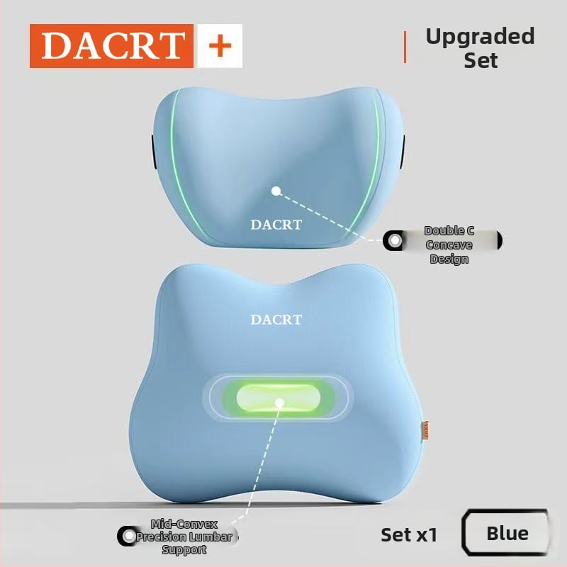 Autopealse ja alaselja toestuse komplekt auto jaoks — mäluvahust täidis, välismaterjal: sünteetilised kiud, universaalne sobivus, kõikidele aastaaegadele, lihtne stiil