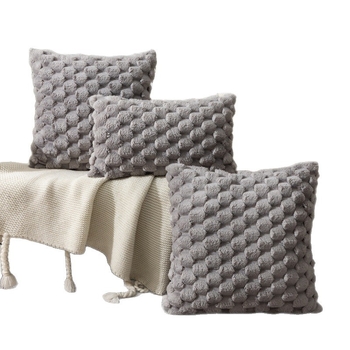 Κάλυμμα μαξιλαριού Snowflake velvet — σειρά Snowflake velvet, ύφασμα Snowflake velvet, σύγχρονος μινιμαλισμός, για σαλόνι