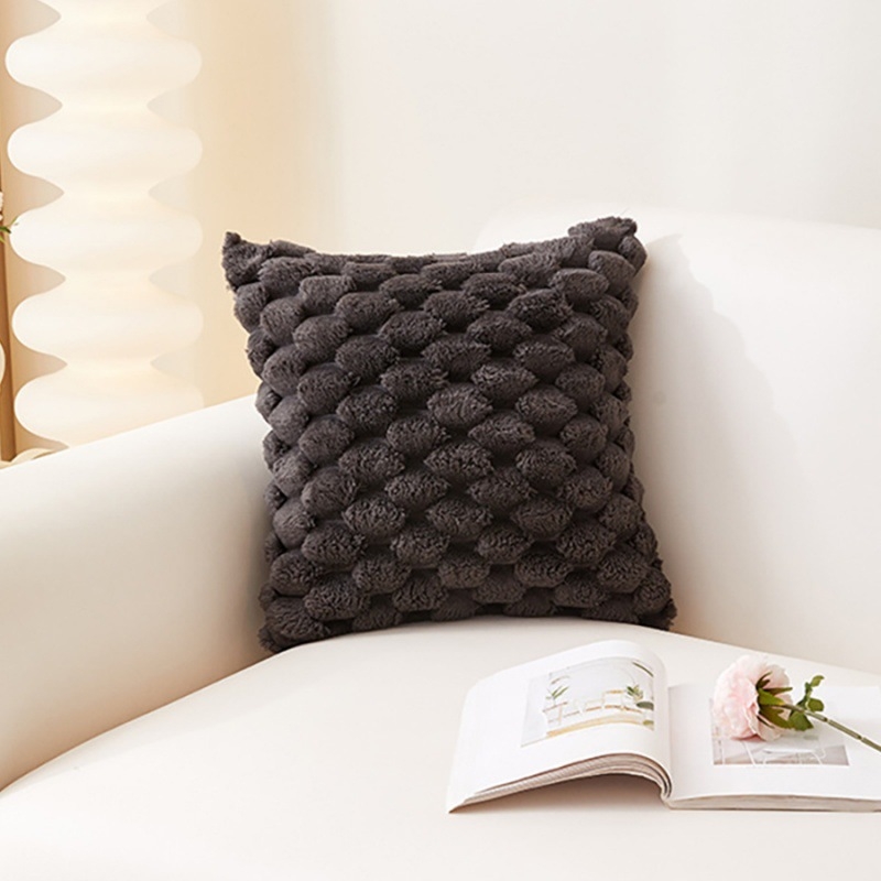 Κάλυμμα μαξιλαριού Snowflake velvet — σειρά Snowflake velvet, ύφασμα Snowflake velvet, σύγχρονος μινιμαλισμός, για σαλόνι