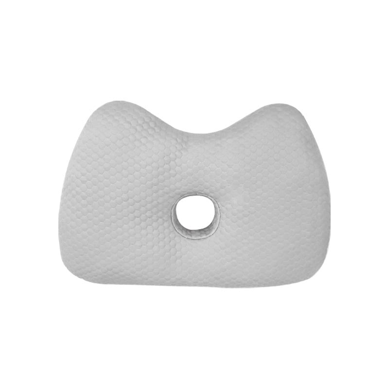 Katės ausų pagalvė - užpildas poliesterio pluoštas (100%), poliuretano užpildas (100%), pagrindinė medžiaga poliesterio pluoštas (100%), Modal pluoštas (100%), kvadrato formos