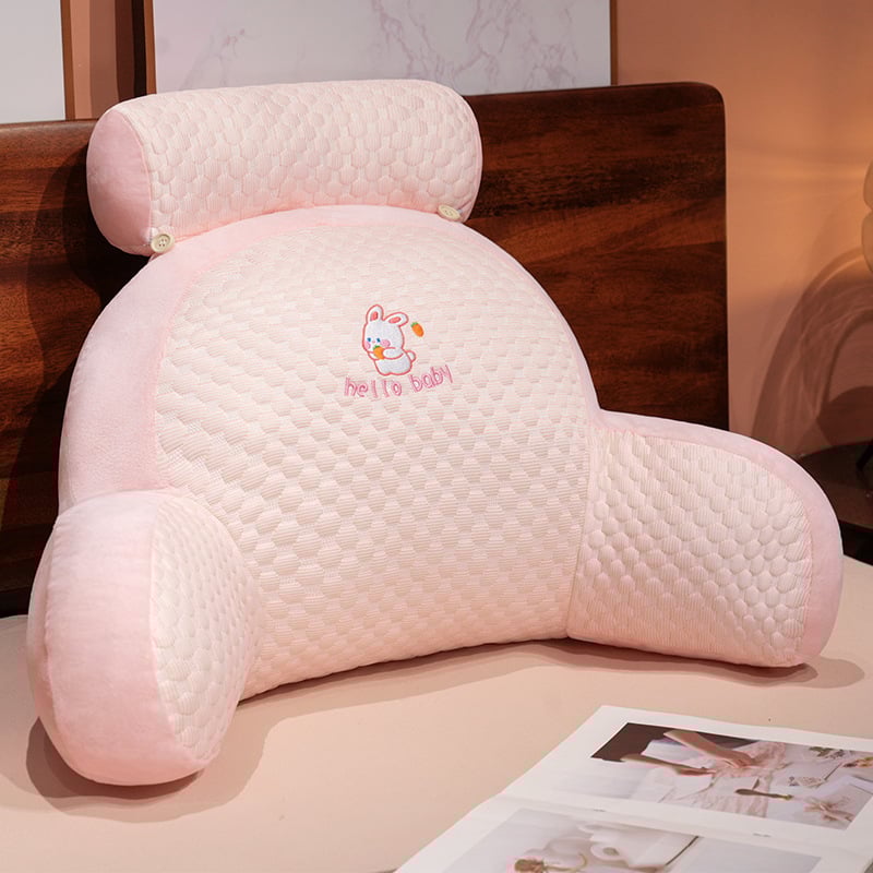 Карикатурна възглавничка за край на леглото за бременни, бродирана шарка, пълнител PP памук, стил малко свеж