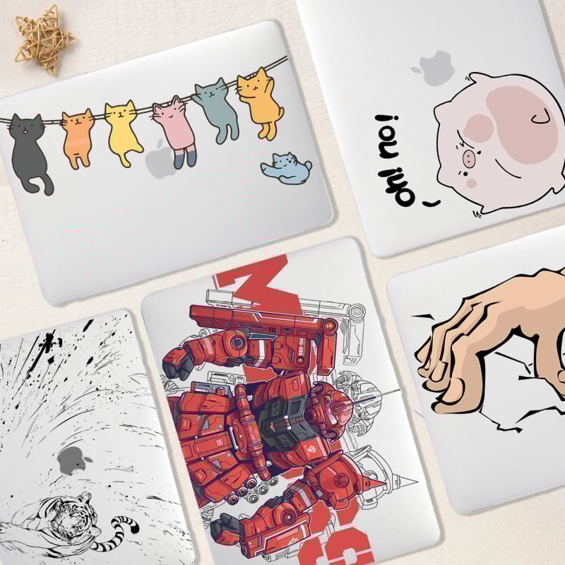 Apsauginis dėklas MacBook Pro ir MacBook Air – plastikas, prekės ženklas Ddc case