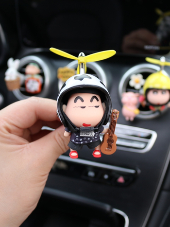 Автомобилен клип за ароматизатор – творчески карикатурен парфюм, лек аромат, модел WH43211222