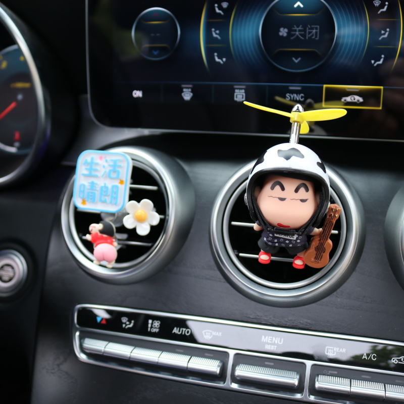 Автомобилен клип за ароматизатор – творчески карикатурен парфюм, лек аромат, модел WH43211222