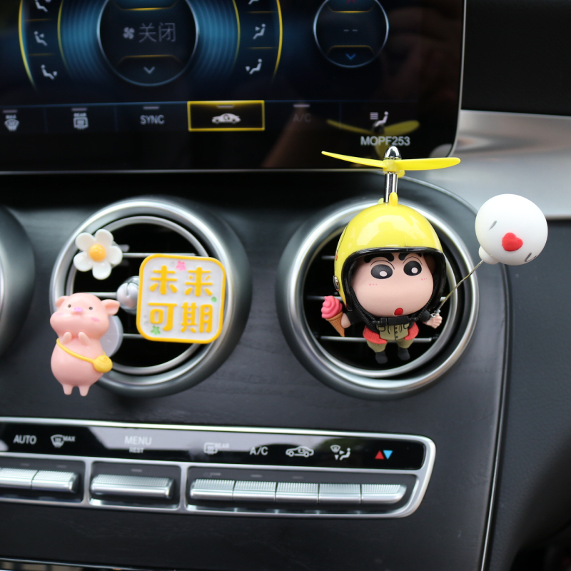 Автомобилен клип за ароматизатор – творчески карикатурен парфюм, лек аромат, модел WH43211222