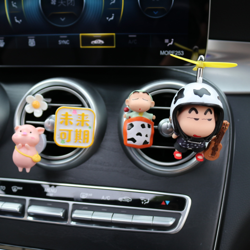 Автомобилен клип за ароматизатор – творчески карикатурен парфюм, лек аромат, модел WH43211222