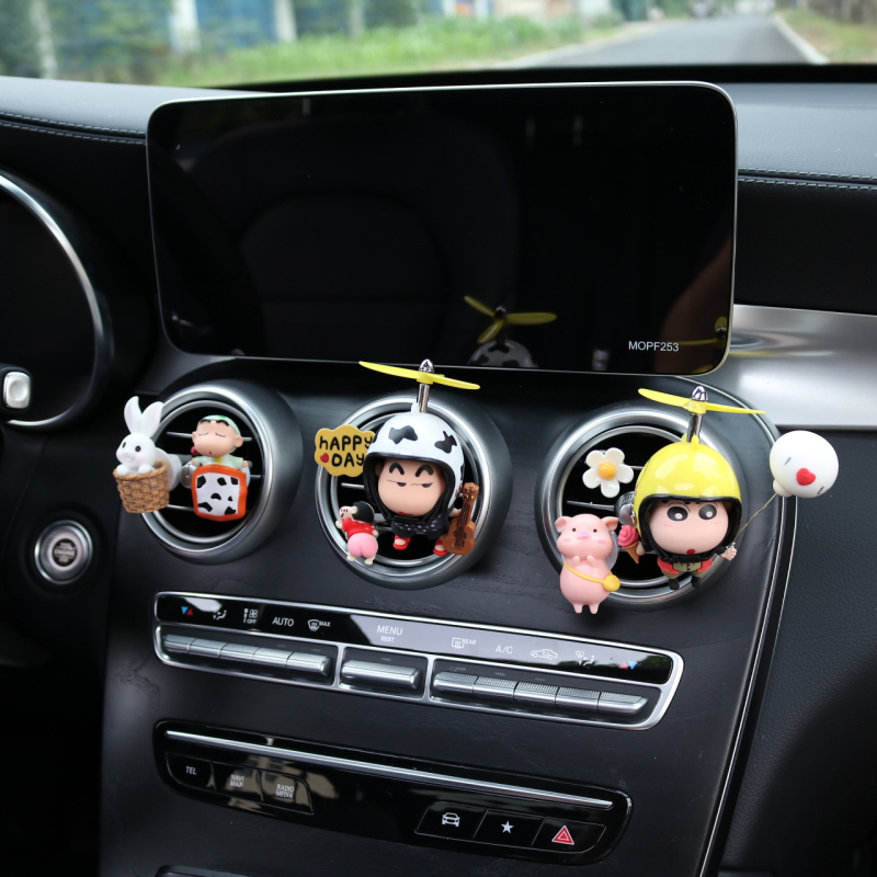 Автомобилен клип за ароматизатор – творчески карикатурен парфюм, лек аромат, модел WH43211222