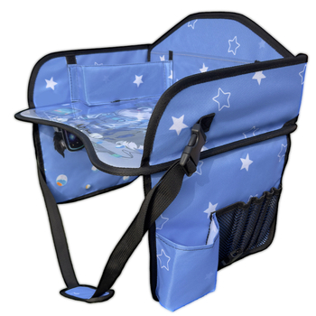 Laste reisilau autosse – kokkupandav põlvetöölaud ja joonistuslaud, kliki paigaldus, mitmeotstarbeline auto laud