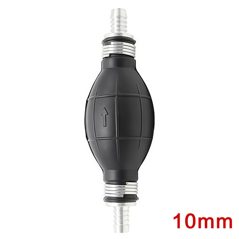 Χειροκίνητη αντλία καυσίμου με διπλής κατεύθυνσης βαλβίδα ελέγχου, σώμα από καουτσούκ-αλουμίνιο, για συστήματα καυσίμου αυτοκινήτων, ελικοπτέρων, σκαφών και μοτοσικλετών