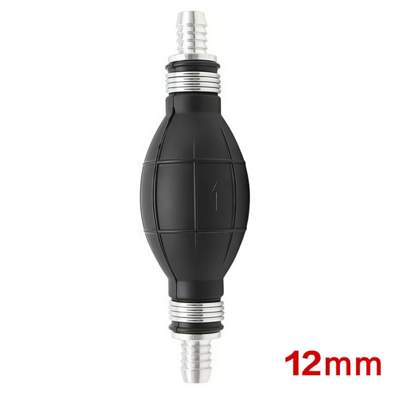 Χειροκίνητη αντλία καυσίμου με διπλής κατεύθυνσης βαλβίδα ελέγχου, σώμα από καουτσούκ-αλουμίνιο, για συστήματα καυσίμου αυτοκινήτων, ελικοπτέρων, σκαφών και μοτοσικλετών