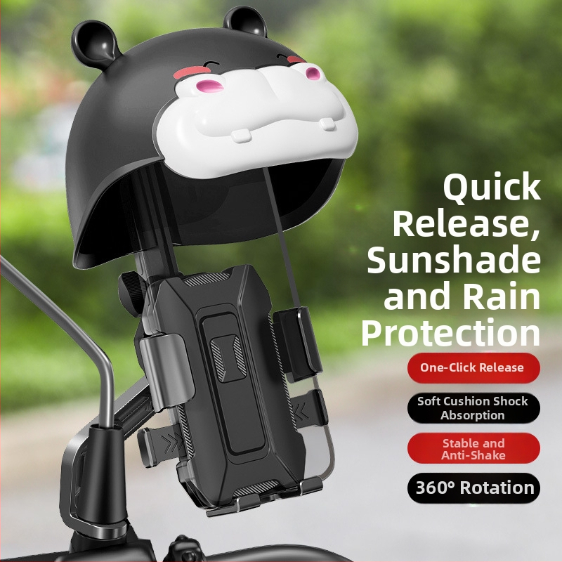 Telefonikinnitus mootorratastele ja jalgratastele – metallist, minimalistlik disain, fikseeritud navigeerimiskinnitus