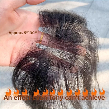 Juuksepikendus frontaalse lõikega – ehtne inimjuuksed, käsitöö, sirge, värvitav ja permitav