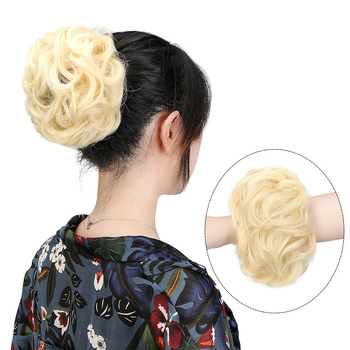 Uodegos plaukų parūka su aukštos temperatūros plaukais, dažoma, modelis XQ061A, licencijuota privata etikete (Modelis: XQ061A; Plaukai: aukštos temperatūros plaukai; Dažymas: Taip)