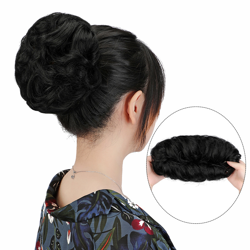 Uodegos plaukų parūka su aukštos temperatūros plaukais, dažoma, modelis XQ061A, licencijuota privata etikete (Modelis: XQ061A; Plaukai: aukštos temperatūros plaukai; Dažymas: Taip)