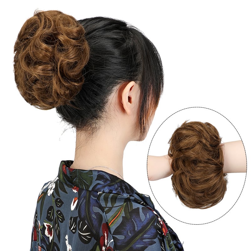 Uodegos plaukų parūka su aukštos temperatūros plaukais, dažoma, modelis XQ061A, licencijuota privata etikete (Modelis: XQ061A; Plaukai: aukštos temperatūros plaukai; Dažymas: Taip)