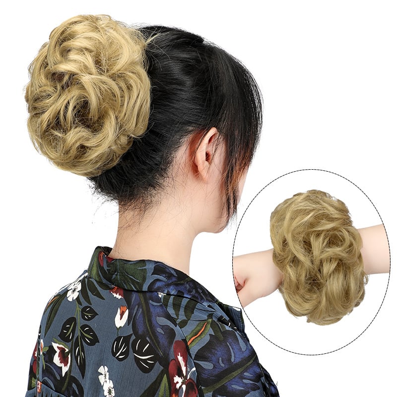 Uodegos plaukų parūka su aukštos temperatūros plaukais, dažoma, modelis XQ061A, licencijuota privata etikete (Modelis: XQ061A; Plaukai: aukštos temperatūros plaukai; Dažymas: Taip)