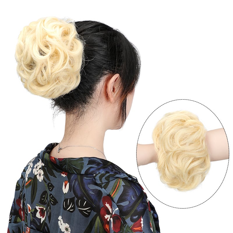 Uodegos plaukų parūka su aukštos temperatūros plaukais, dažoma, modelis XQ061A, licencijuota privata etikete (Modelis: XQ061A; Plaukai: aukštos temperatūros plaukai; Dažymas: Taip)