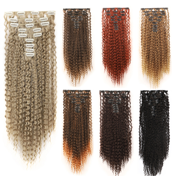 JC9 Plaukų klipsų rinkinys su garais garso plaukų prailginimais, šilko plaukai, modelis 9pjc24, moterims, apdorojimo technologija: mechanizmas, be dažymo ar perm