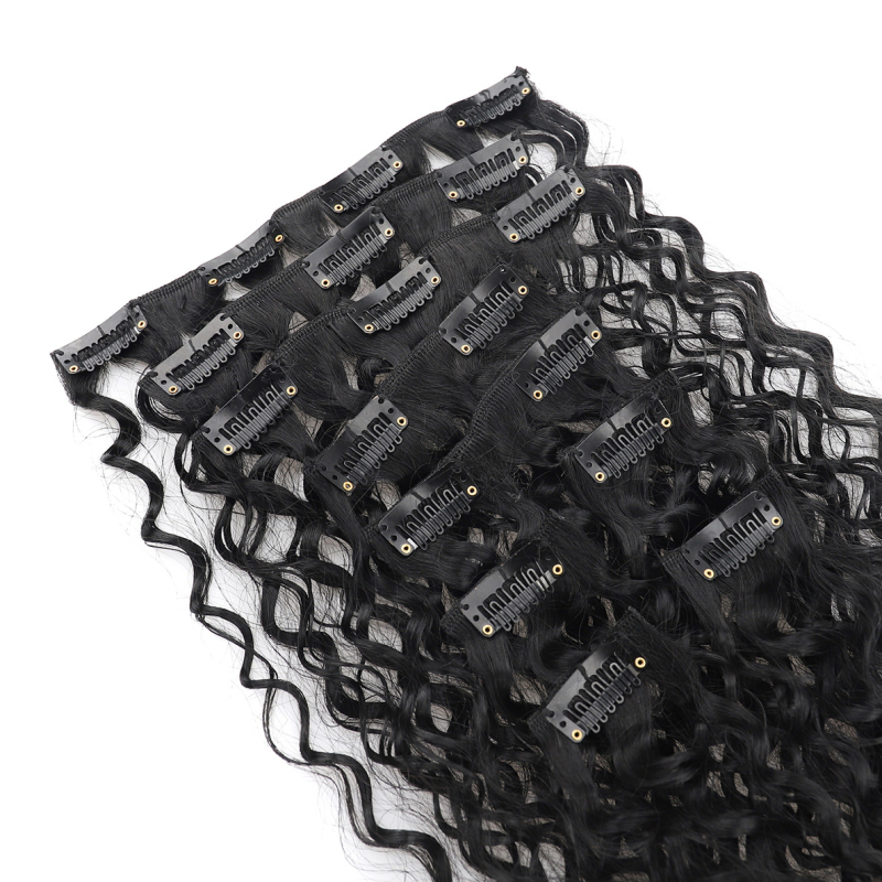 JC9 Plaukų klipsų rinkinys su garais garso plaukų prailginimais, šilko plaukai, modelis 9pjc24, moterims, apdorojimo technologija: mechanizmas, be dažymo ar perm