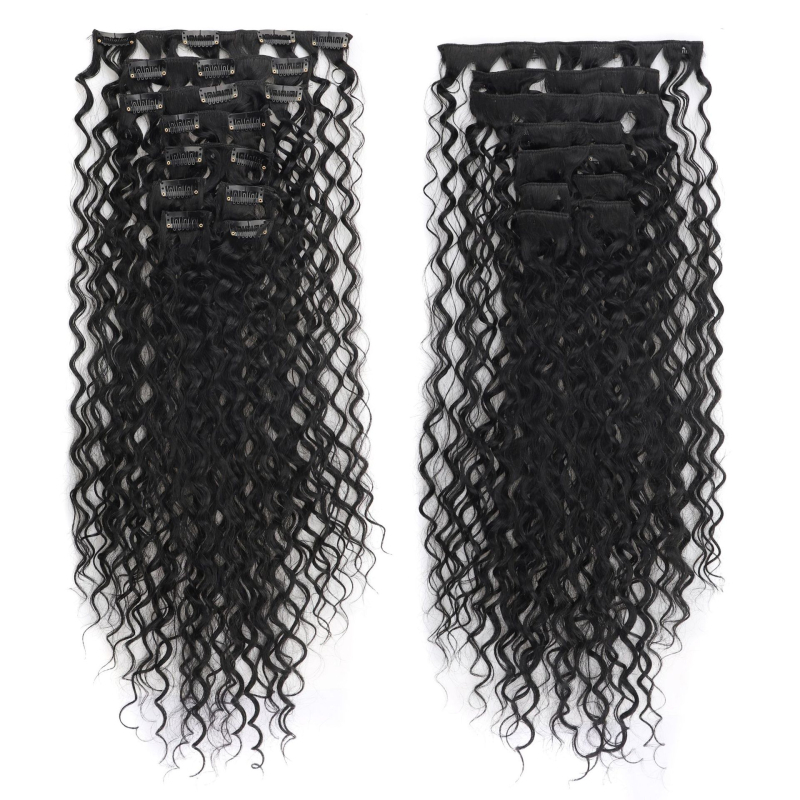 JC9 Plaukų klipsų rinkinys su garais garso plaukų prailginimais, šilko plaukai, modelis 9pjc24, moterims, apdorojimo technologija: mechanizmas, be dažymo ar perm