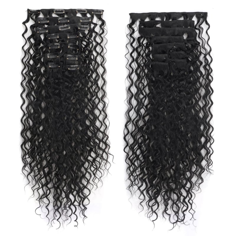 JC9 Plaukų klipsų rinkinys su garais garso plaukų prailginimais, šilko plaukai, modelis 9pjc24, moterims, apdorojimo technologija: mechanizmas, be dažymo ar perm