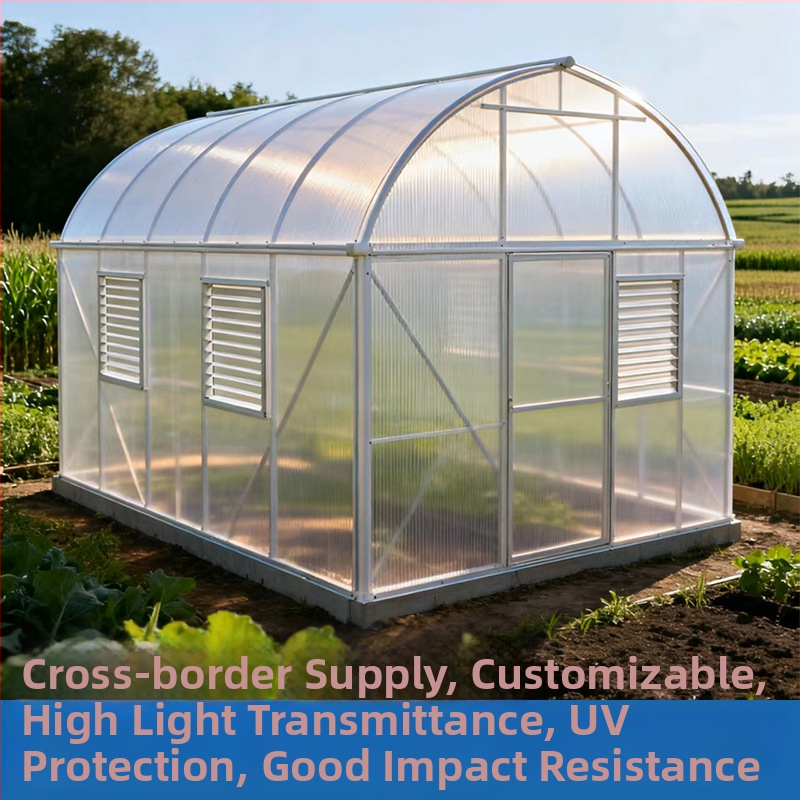 FRP skaidrus plokščias apšvietimo skydelis – saulės kambariui ir balkonui