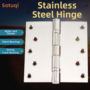 Sotegu Nerūdijančio plieno hinge sulankstomoms medinėms durims, paviršius: šlifuotas nerūdijantis plienas, stilis: modernus paprastas