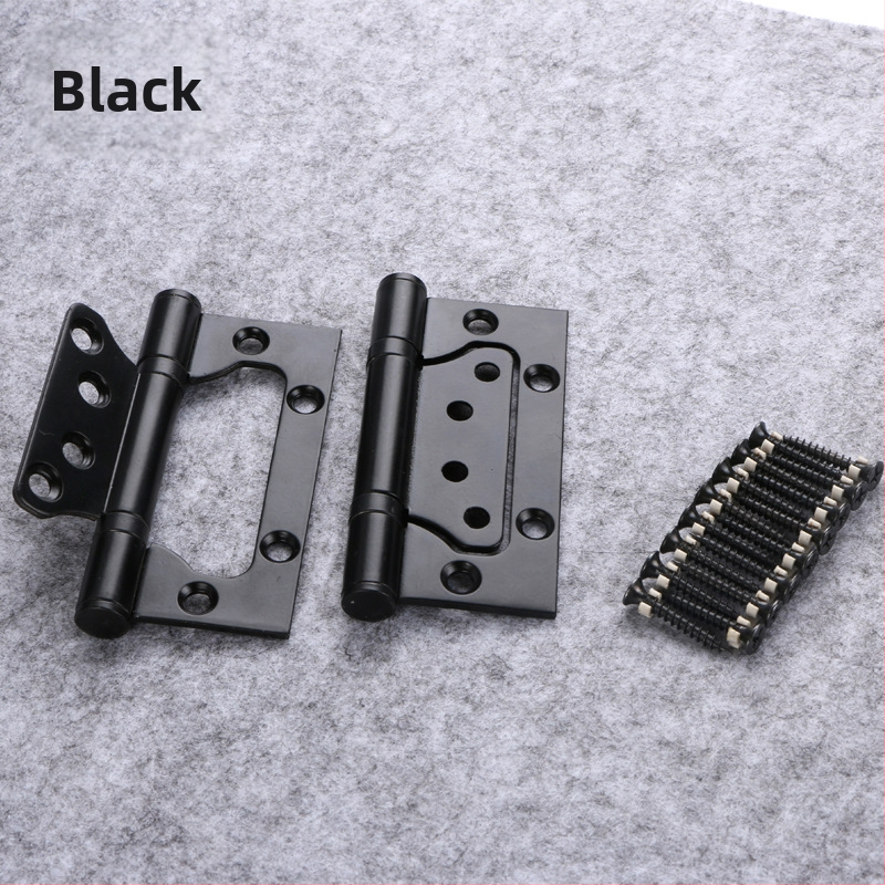 Nerūdijančio plieno durų vyris, šiuolaikinio minimalistinio stiliaus (Modelis 430; Medžiaga: nerūdijantis plienas; Paviršiaus apdaila: dažymas)