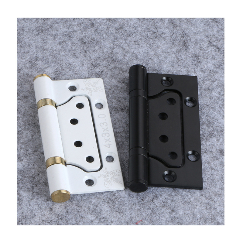 Nerūdijančio plieno durų vyris, šiuolaikinio minimalistinio stiliaus (Modelis 430; Medžiaga: nerūdijantis plienas; Paviršiaus apdaila: dažymas)