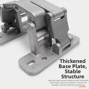 Akmens durų vyris — nerūdijančio plieno, modelis 2025.5.13, skirtas priešgaisrinės įrangos dėžei, paslėptoms durims ir šachtoms